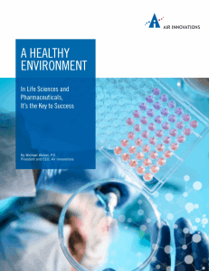Pharmaceutical whitepaper Pharmaceutical whitepaper